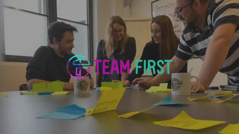Team First projet web réalisé par Fidelo